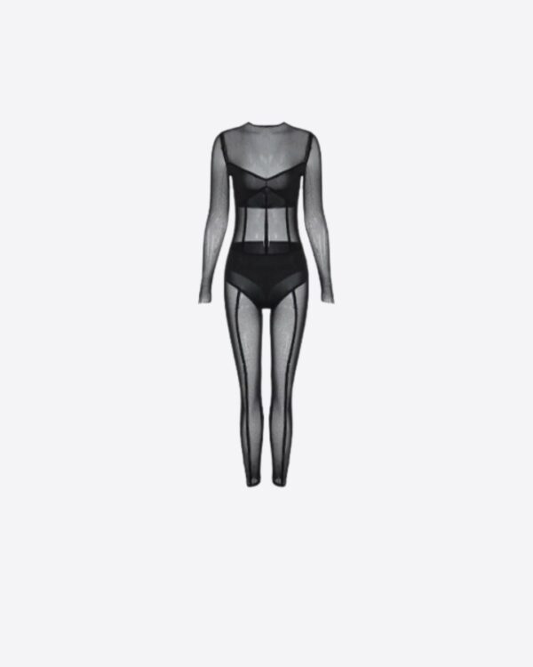 Catsuit semi-opaque SOLEIL NOIR