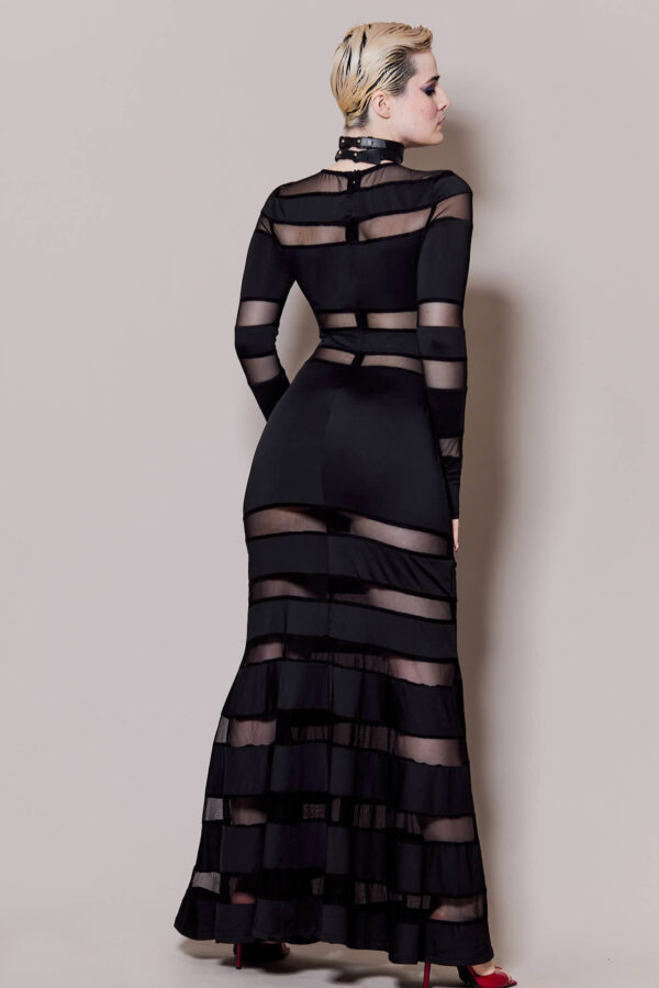 Robe noire ajourée DOLCE VITA