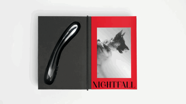 Dildo HEAVEN Silver Chrome Ed.Limitée x NIGHTFALL