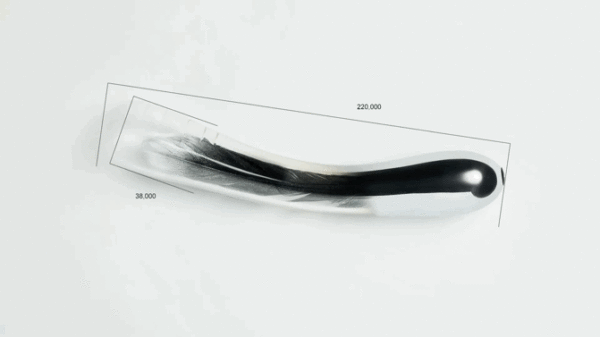 Dildo HEAVEN Silver Chrome Ed.Limitée x NIGHTFALL