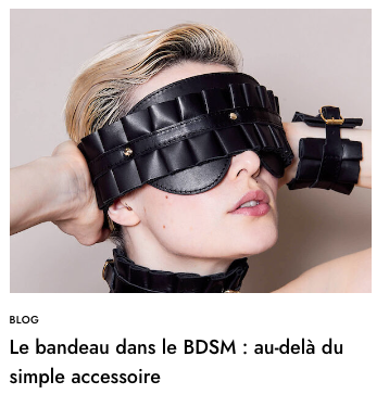 bandeau bdsm