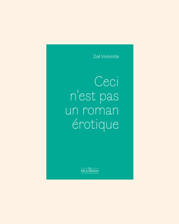 CECI N'EST PAS UN ROMAN EROTIQUE - Zoé Vintimille