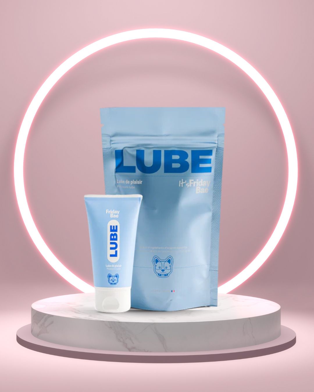 Fabriqué à partir d'ingrédients naturels, le lubrifiant de plaisir Friday Bae a été spécialement conçu pour être un gel intime de glisse