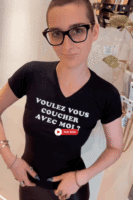 Voulez-vous coucher avec moi, Tee-Shirt en coton♀️♂️