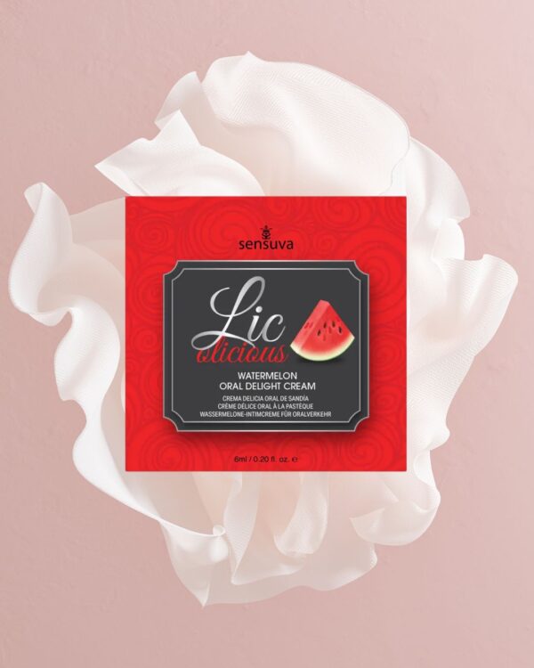 Lic-o-licious , Monodose plaisir Oral x Sensuva