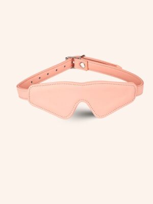 Élevez vos jeux BDSM avec ce bandeau de privation sensorielle en cuir vegan