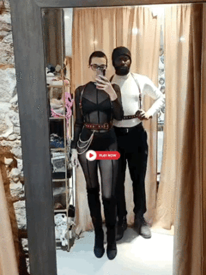 harnais unisexe en cuir bordeaux