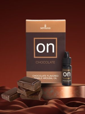 ON Chocolate – L’huile d’excitation féminine qui réinvente vos jeux de plaisir avec une saveur aussi douce qu’irrésistible.