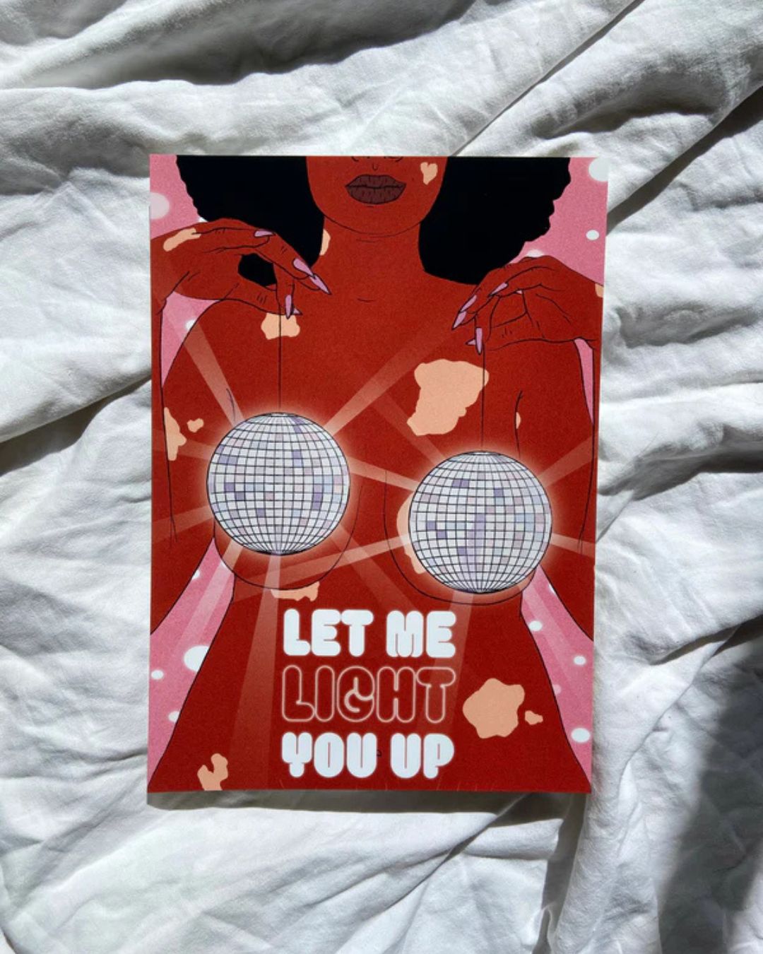 Affiche Disco Boobs🪩 x Troty🇫🇷