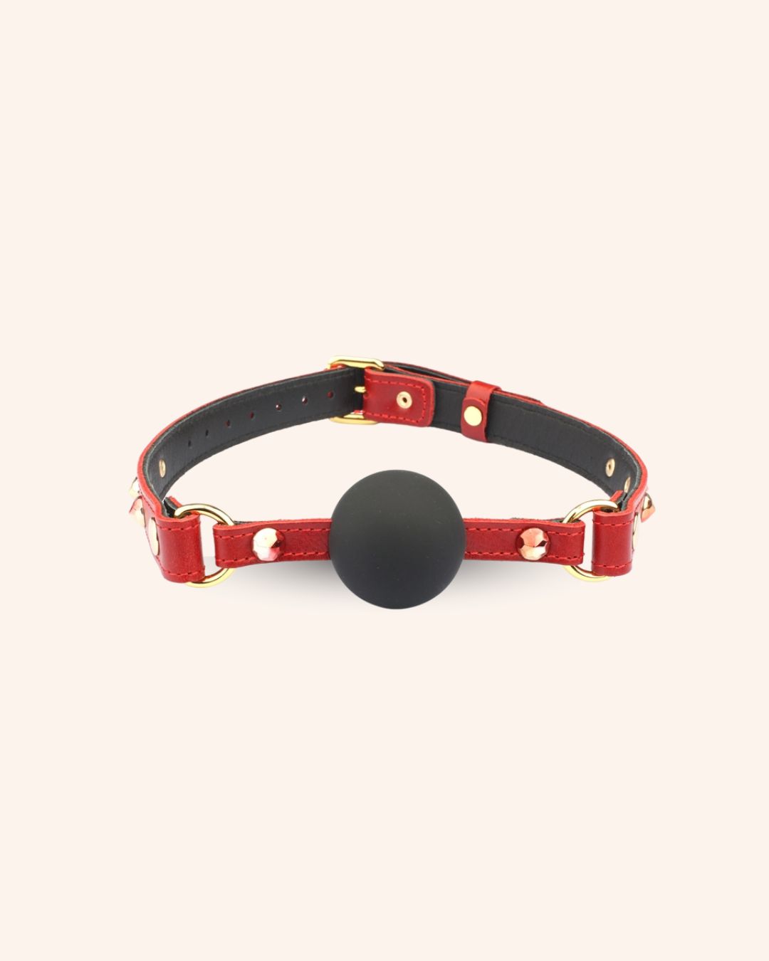 STRASS MOI FORT – Le Gag-Ball qui brille autant que votre soumission