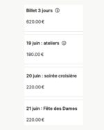 Votre billet FRANCE FEMDOM 19 au 21 juin 2025