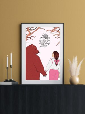 Man or bear ? L'univers de Troty est à la fois pop, politique et poétique, pensé pour faire rayonner la puissance féminine sur vos murs. Affiches féministes Troty à découvrir!