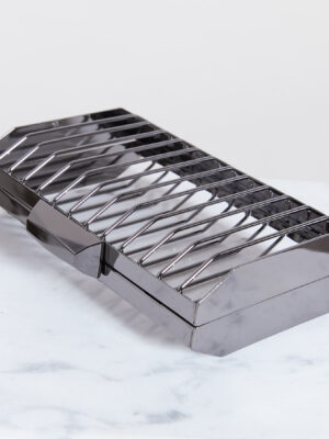 pochette design en metal