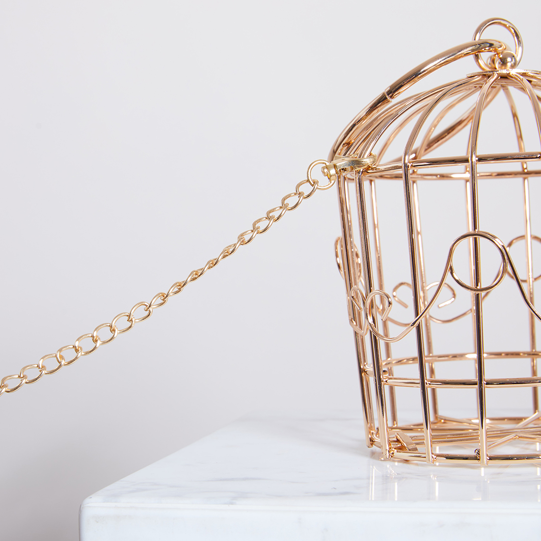 sac cage en métal