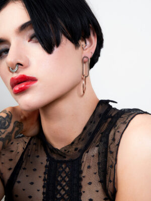 boucle d'oreilles fantaisie