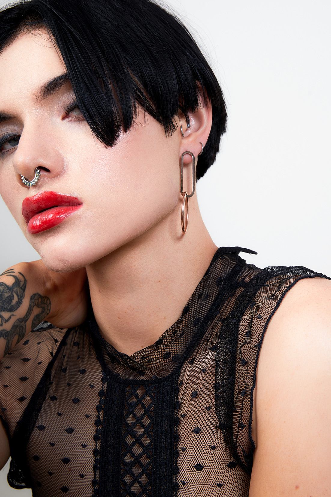 boucle d'oreilles fantaisie