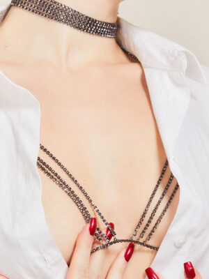 Choker SAINT OF ME Strass x OPPIUM PARIS 🇫🇷