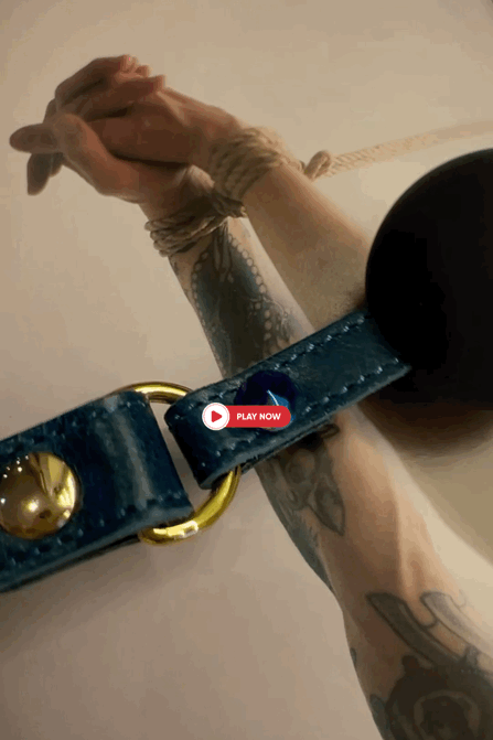 Gag-Ball STRASS-MOI FORT x Liebe