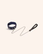 Set 2 pièces Collier de soumission + Laisse MONSIEUR KLEIN